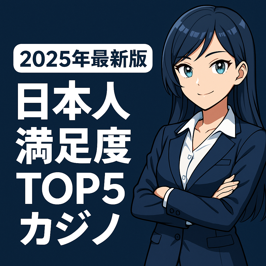 2025年最新版 日本人満足度TOP5カジノ