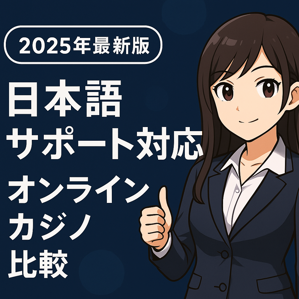 日本語サポート対応 オンラインカジノ比較